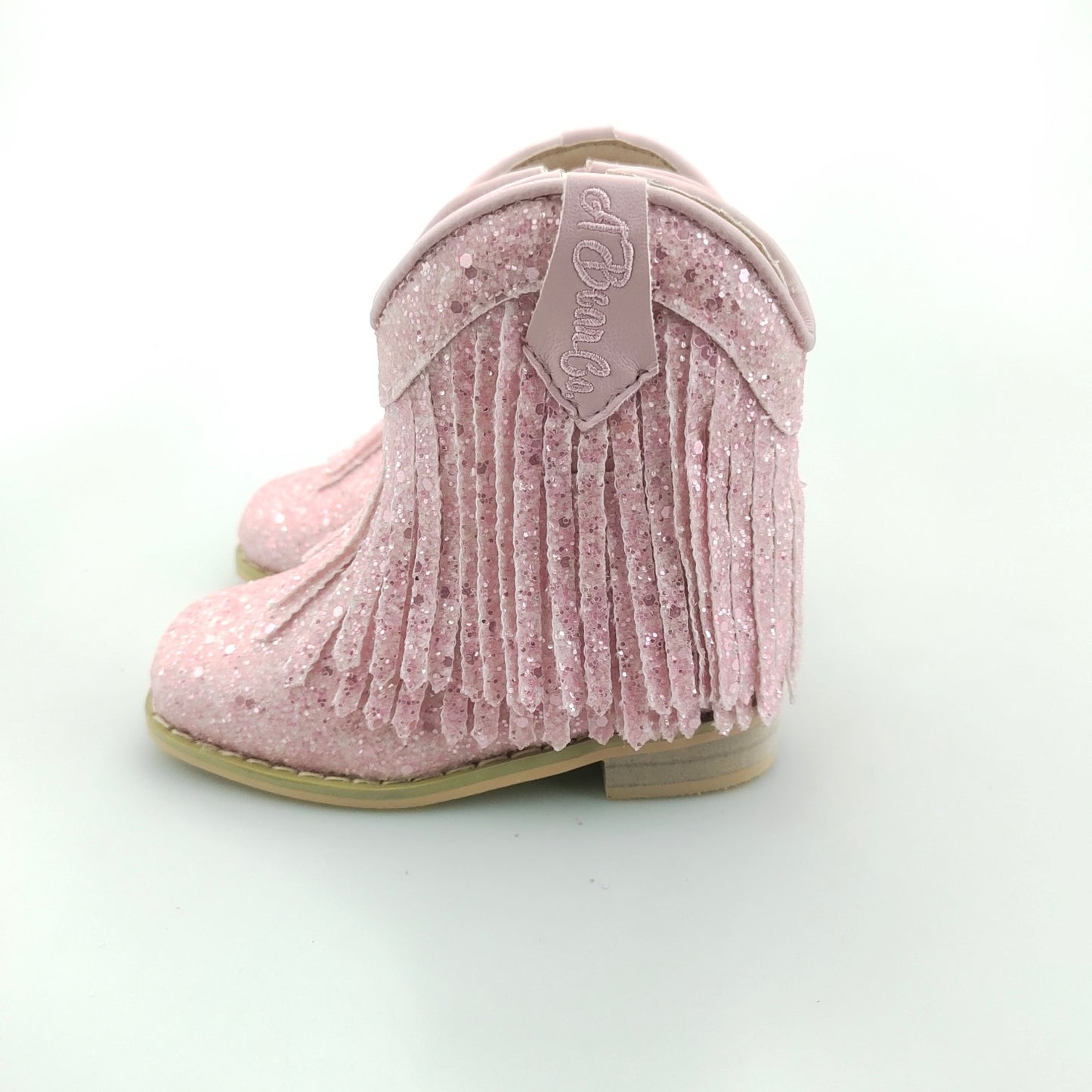 RTS Baby Pink LOWCUT Fringe Cowgirls