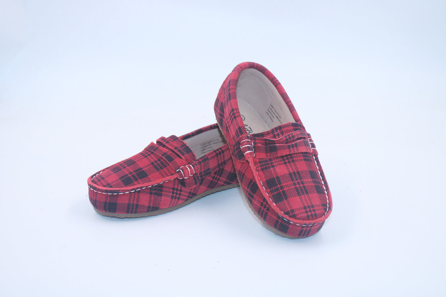 RTS Plaid Penny Loafers