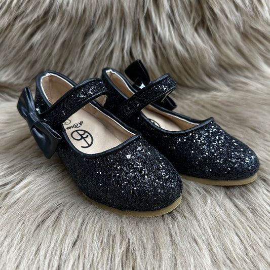 RTS Licorice Glitter Heels