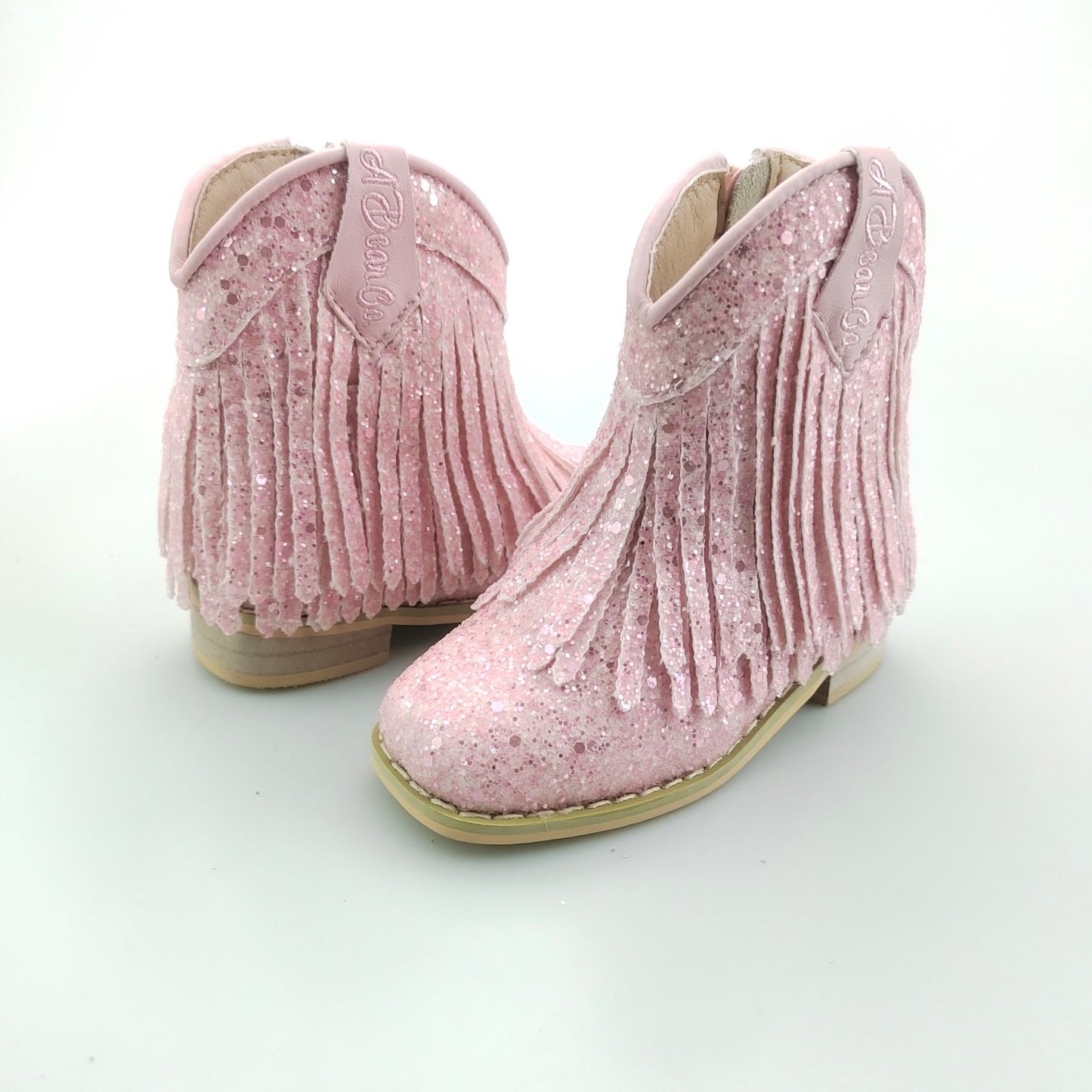 RTS Baby Pink LOWCUT Fringe Cowgirls