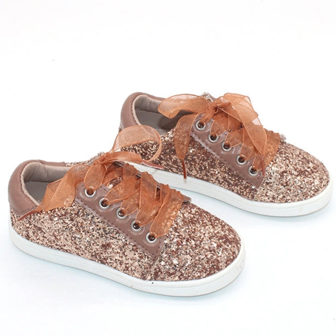 RTS Coffee Glitter Sneaker (SZ 4,5,6,7,8)