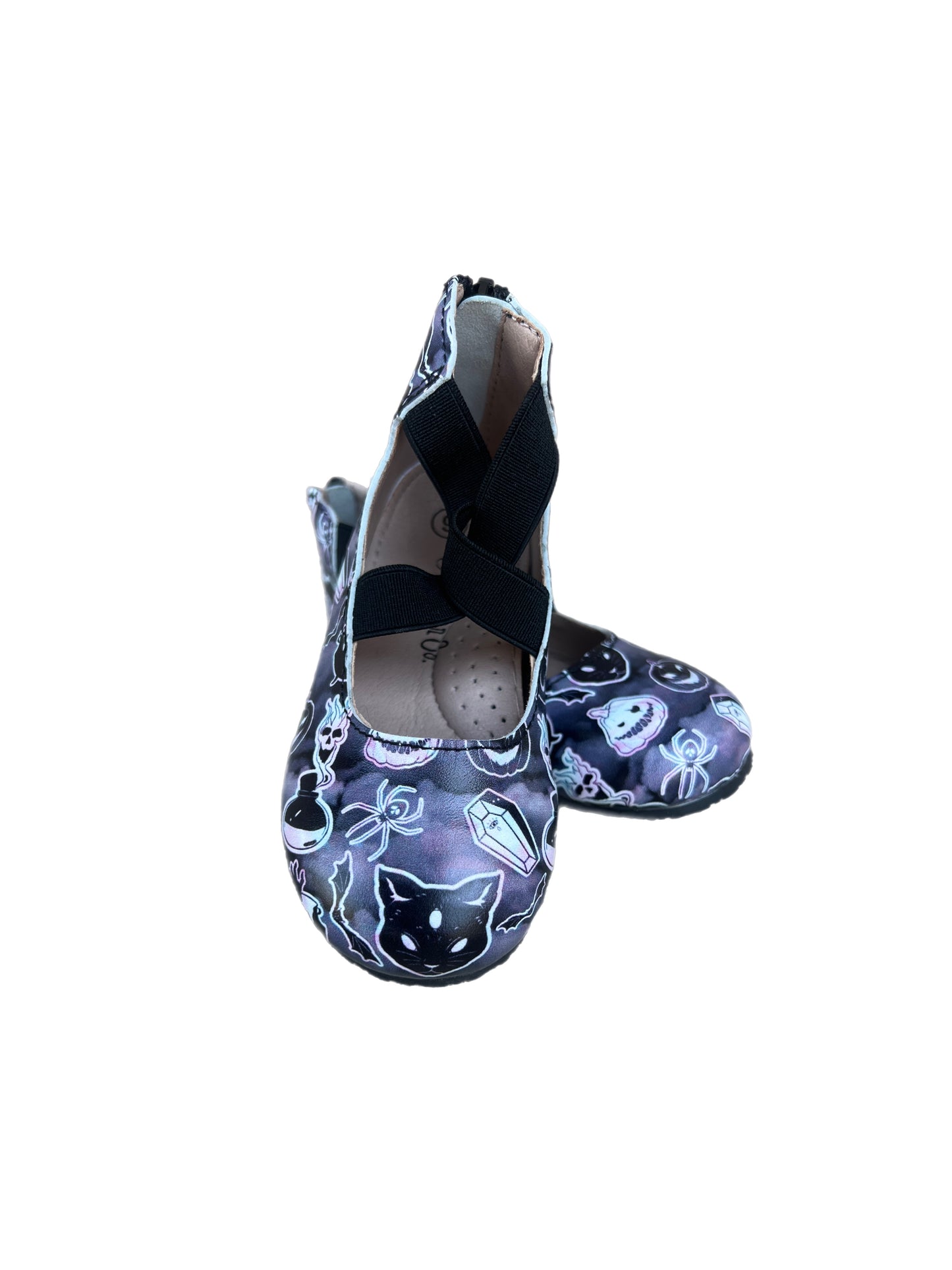 RTS ( SIZE 4) Cat Coffin Ballerinas