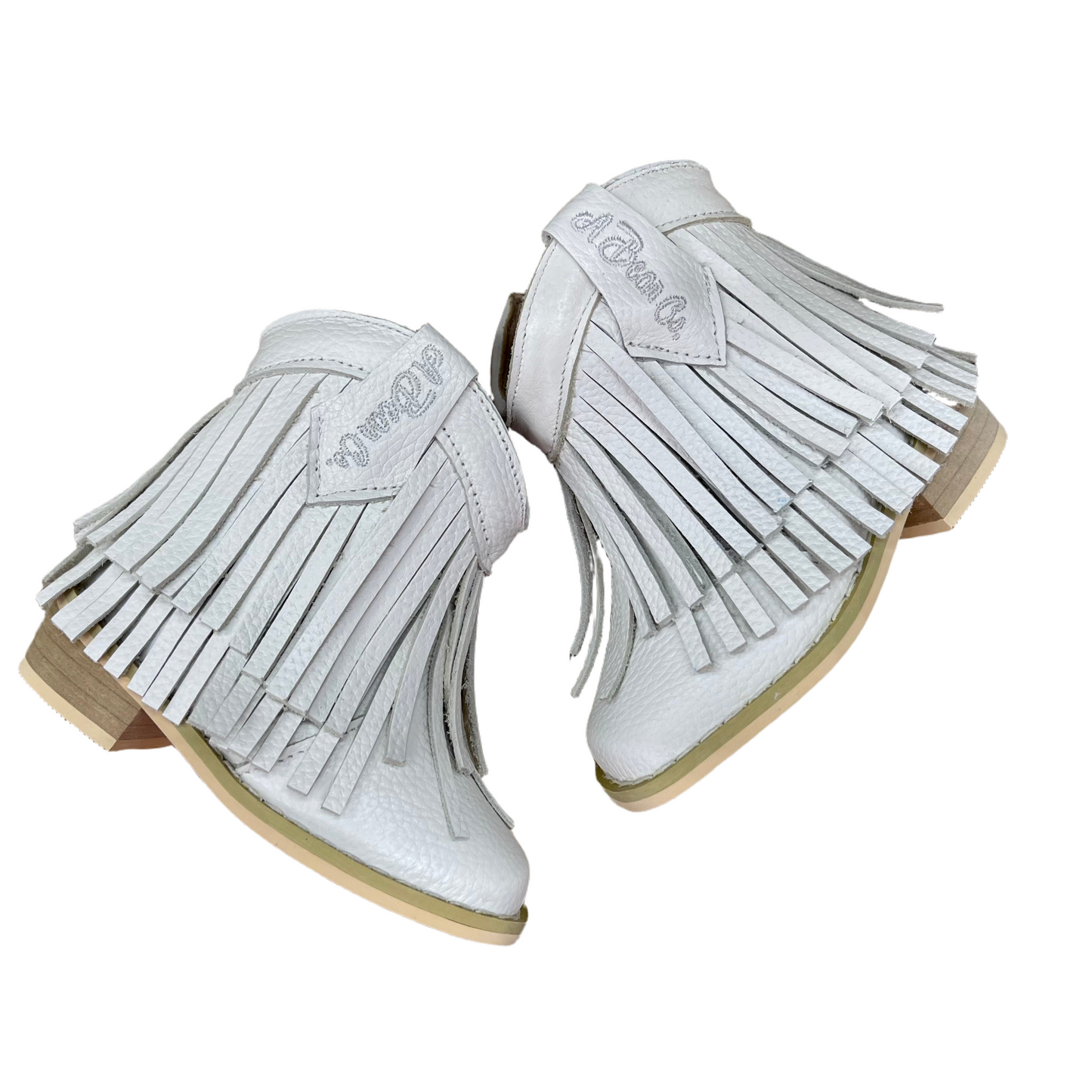 RTS White Leather LOWCUTS