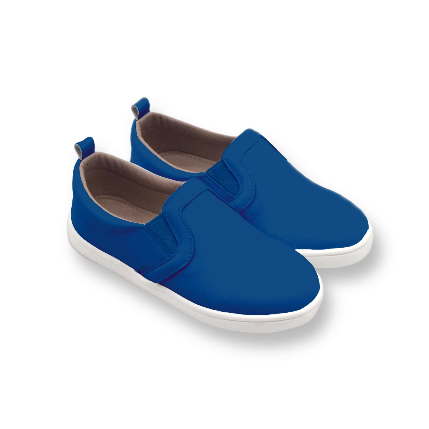 RTS Royal Blue Leather Slides (SZ 2,3,4,7,8)