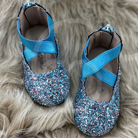 RTS Mermaid Glitter Ballerinas