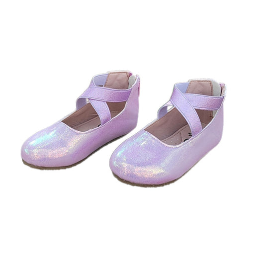 RTS Light Purple Shimmer Ballerinas (SIZE 2)